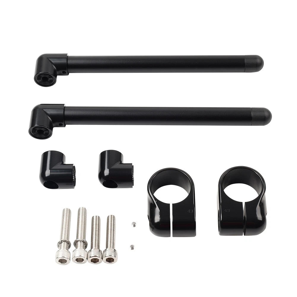 36MM Cafe Racer Clip-On Handlebar for Universal Motorcycle (7/8")