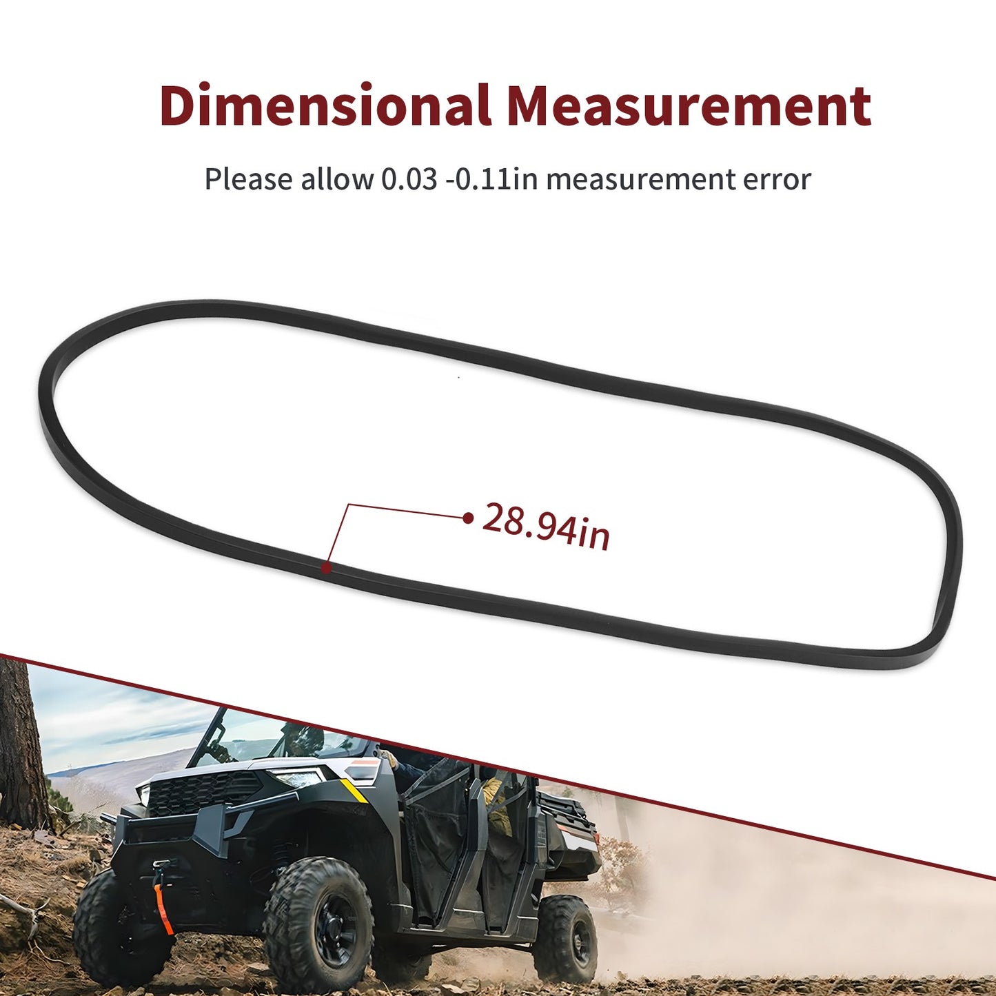 Outer Clutch Cover Seal for Polaris Ranger XP 1000 (2017–2023)