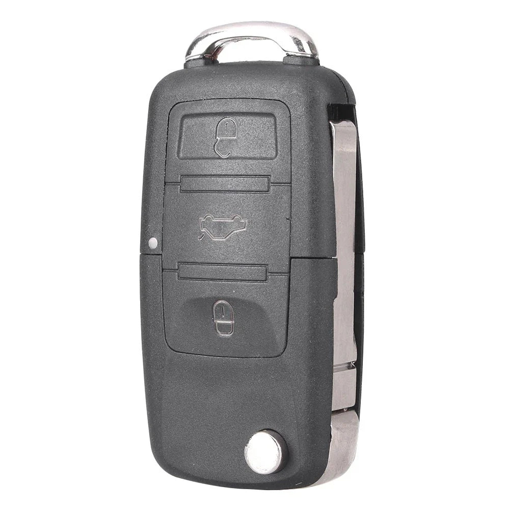 3 x Button Remote Key Fob Shell Cover for VW Jetta, Passat, Golf (2006-2014)
