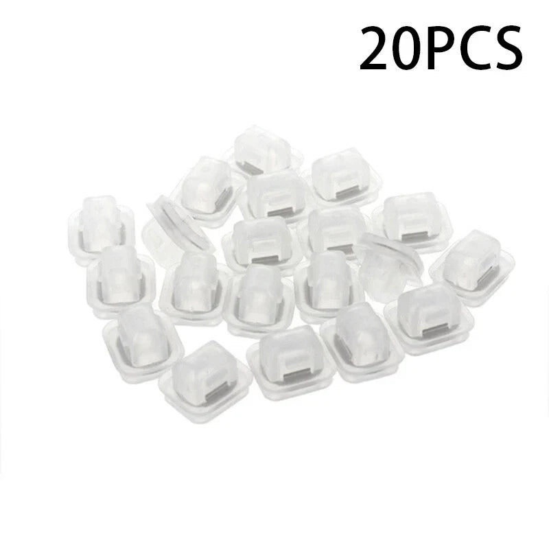 20x White Moulding Clips Door Trim Retainer for BMW E46/E90/E91 (1998–2013)