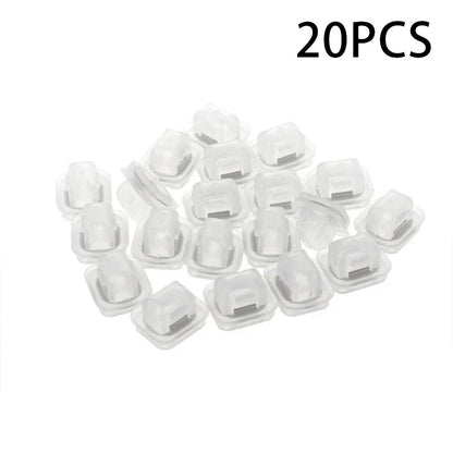 20x White Moulding Clips Door Trim Retainer for BMW E46/E90/E91 (1998–2013)