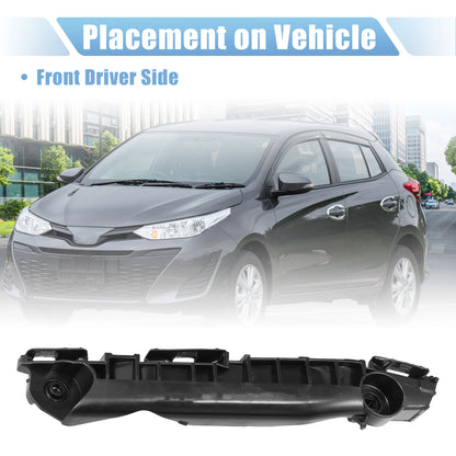 Bumper Bracket Side Retainer for Toyota Yaris (2007–2009) No. 5253552060