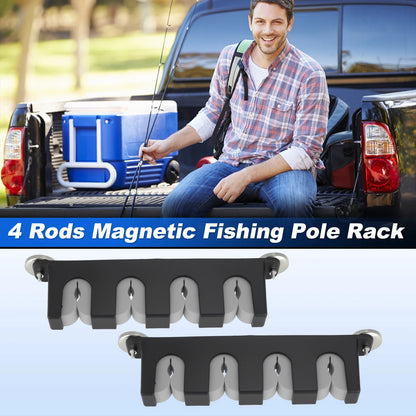 2X Magnetic Fishing Rod Holder for Universal Use