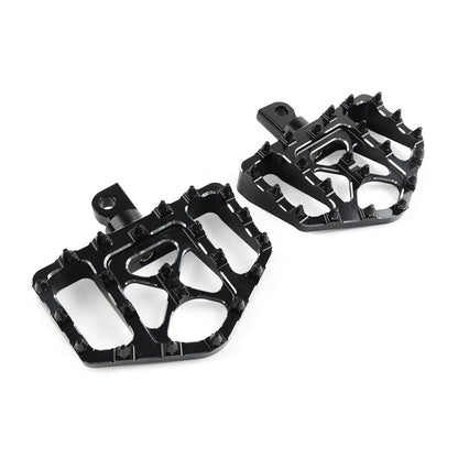 Wide Red Foot Pegs for Harley Touring Sportster Softail Dyna