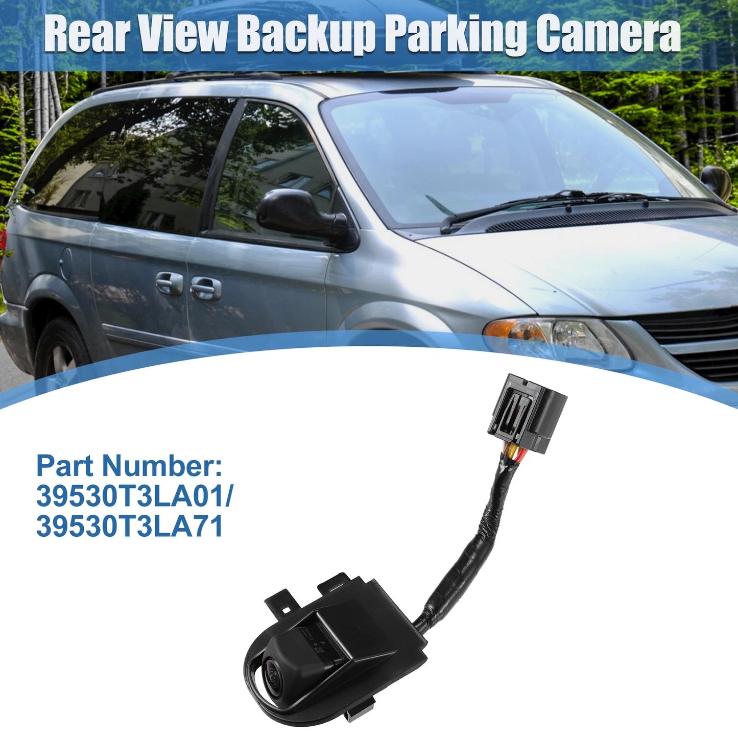 Rear View Reversing Backup Camera for Honda Accord Coupe (2013–2015)