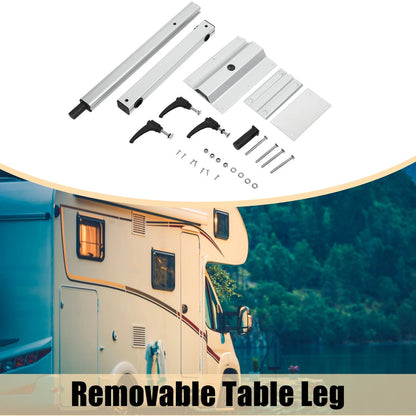 360° Rotating Adjustable Table Leg for RV Yacht Boat (Universal Fit)