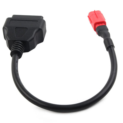 6 Pin to 16 Pin OBD2 Diagnostic Cable Adapter for Honda Motorcycle