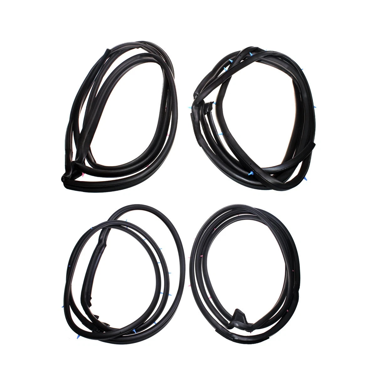 Set of 4 Door Weatherstrips for Honda Civic 8th Gen (2006–2010)