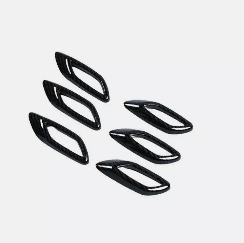 6PCS Side Wing Air Vent Fender Cover Trim for Maserati Levante (2016–2020)