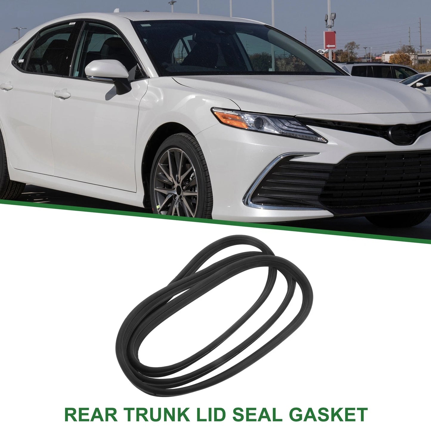 Rear Trunk Weatherstrip Seal Strip No. 6446133050 for Toyota Camry (2002–2006)