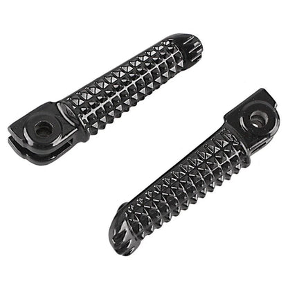 Front Foot Pegs Footrests for Yamaha YZF R6S (2003-2009) - Black