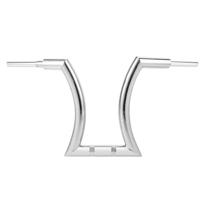 18" Rise 2" Hanger Bar Handlebar for Harley Softail Fatboy Chrome
