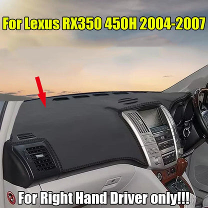 RHD Leather Dashboard Dash Cover for Lexus RX350 450H (2004–2007)
