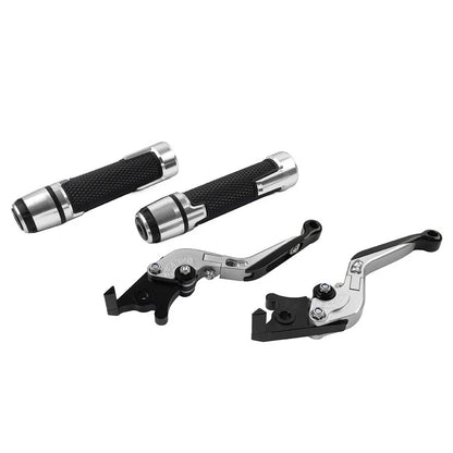 Silver Extendable Brake Clutch Lever for Honda CRF1000L CRF1100L (2016-2023)