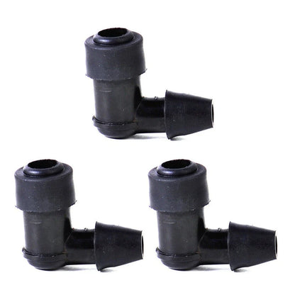 3x Versatile 90 Degree Plug Cap Cover for Motorcycle Dirt Bike ATV