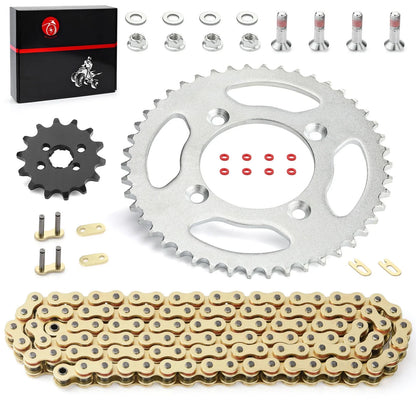 Link X-Ring Drive Chain & Sprockets for Honda XR80R/CRF80F (1985–2013)