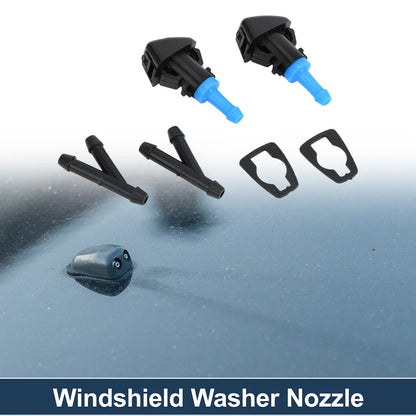 Windshield Washer Nozzle with Hose Connector for Jeep (No. 05303834AB)