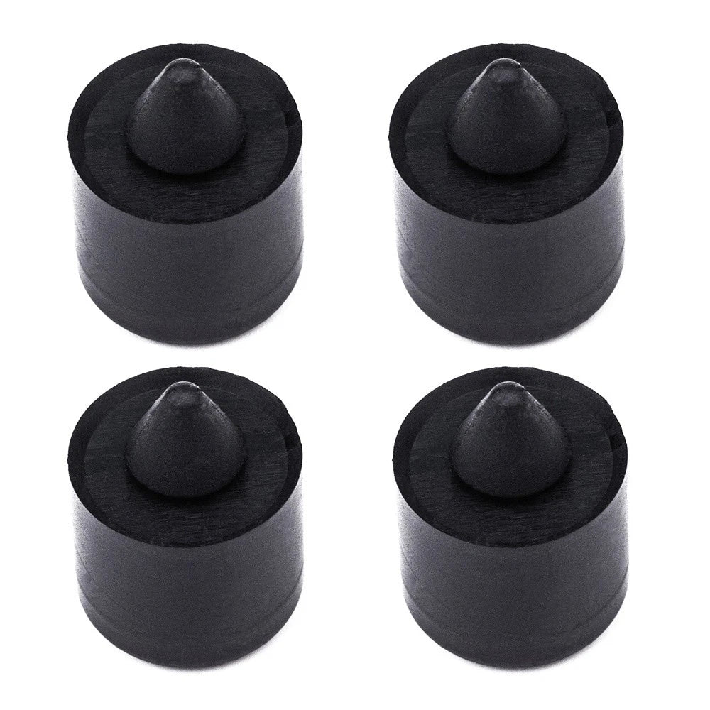 4 Pcs Upper Door Rubber Bumper Bushings for Ford F-Series (1997-2014)