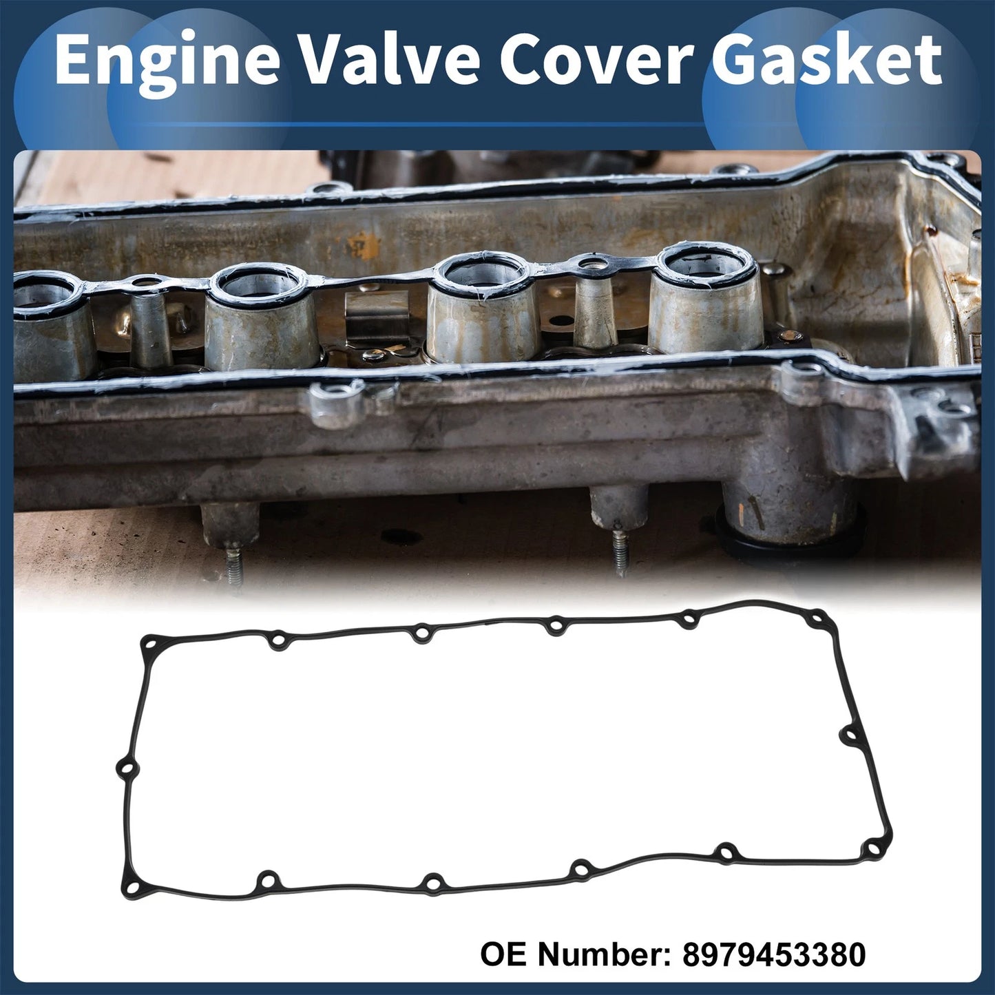 Engine Valve Cover Gasket for Isuzu D-Max (2002–2012) No. 8979453380