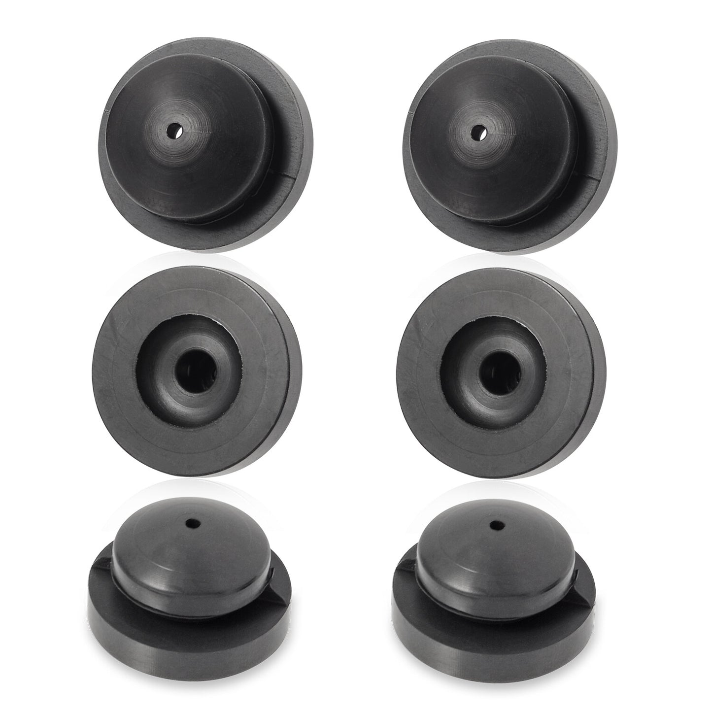 Set of 6 Front Fender Mounting Rubber Grommets for Honda TRX250R (1986–1989)
