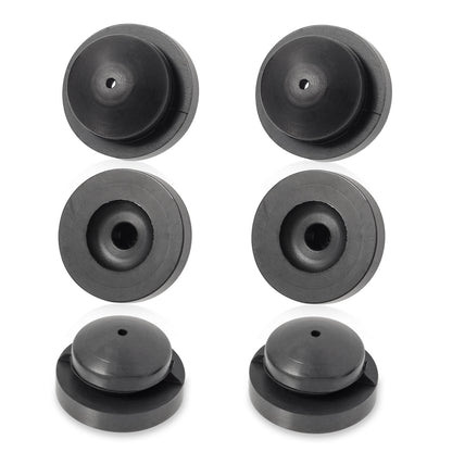 Set of 6 Front Fender Mounting Rubber Grommets for Honda TRX250R (1986–1989)