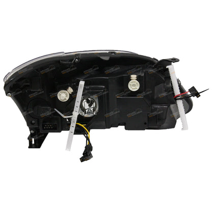 Set of 2 Chrome Headlights for Toyota Corolla (2004–2007)