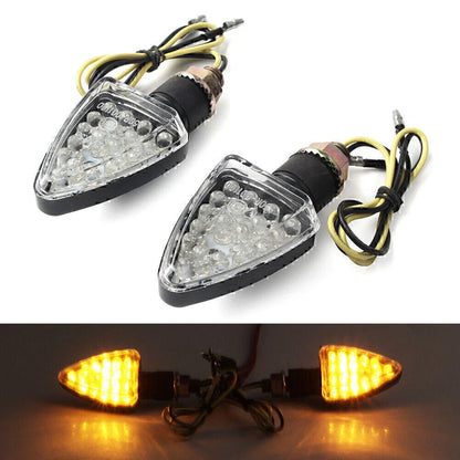 Universal 12V 18 LED Turn Signal Lights for Motorcycle