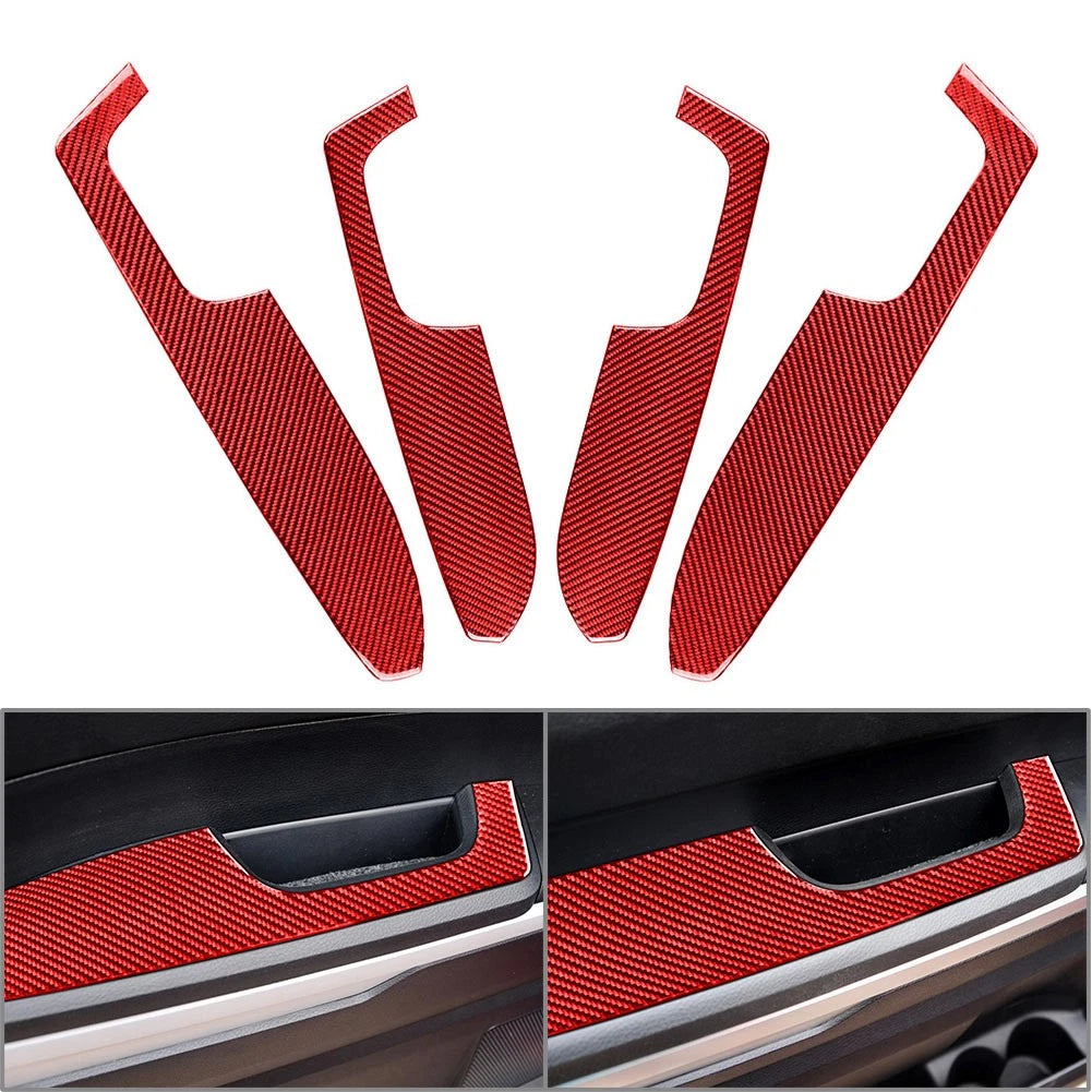 Set of 4 Door Window Trim Moulding Seal Belt Weatherstrip for Toyota RAV4 (2006–2012)
