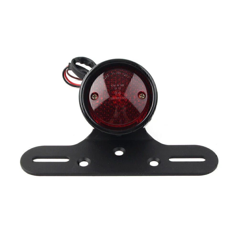 Black 14 LED Taillight Brake Lamp for Harley Cruise Prince