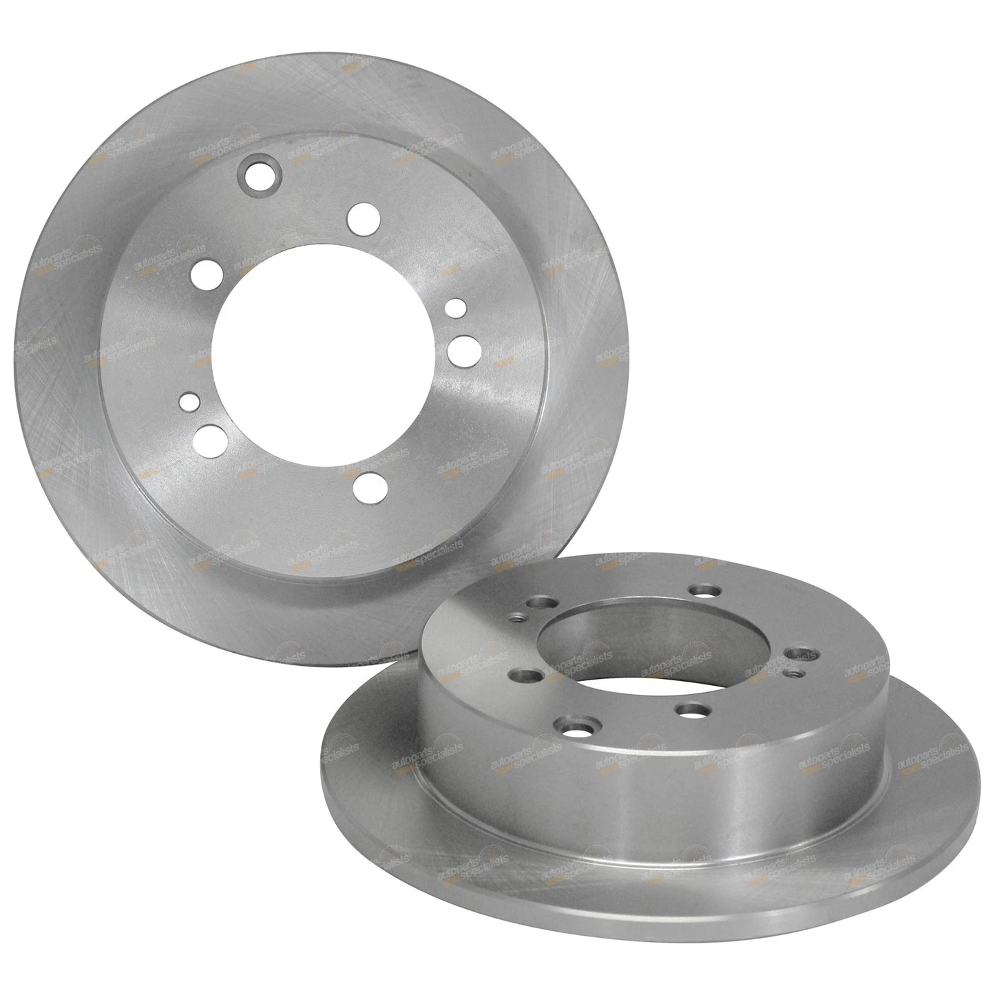 2 Rear Disc Brake Rotors for Mitsubishi Verada (1996–2005)
