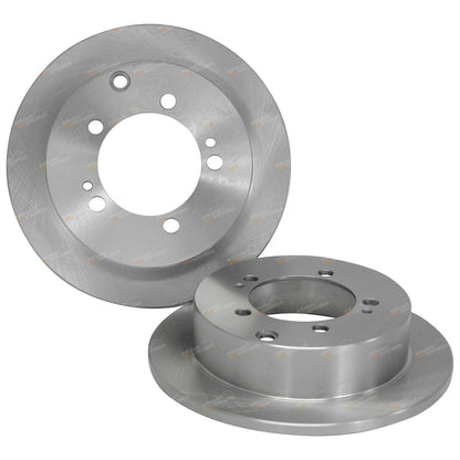 2 Rear Disc Brake Rotors for Mitsubishi Verada (1996–2005)