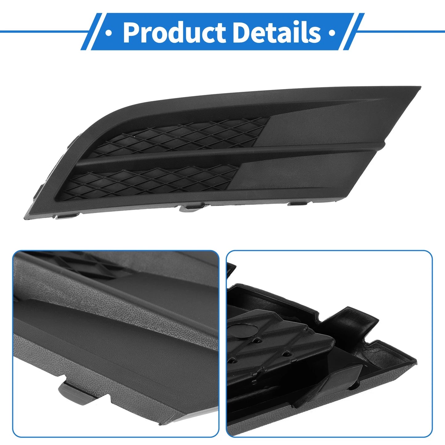 Fog Light Grill for Volkswagen Jetta (2015–2018) No. 5C6853666G