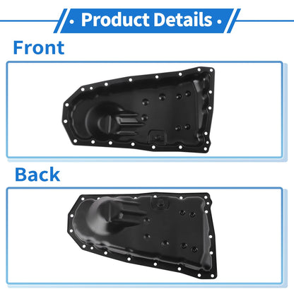 Engine Oil Pan for Nissan Altima (2017–2018) No.3139029X0B Aluminum Black