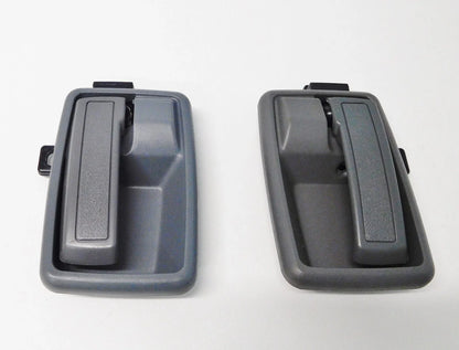 Grey Inner Door Handles for Holden TF, R7, R9 Rodeo (1988-2002) - Pair