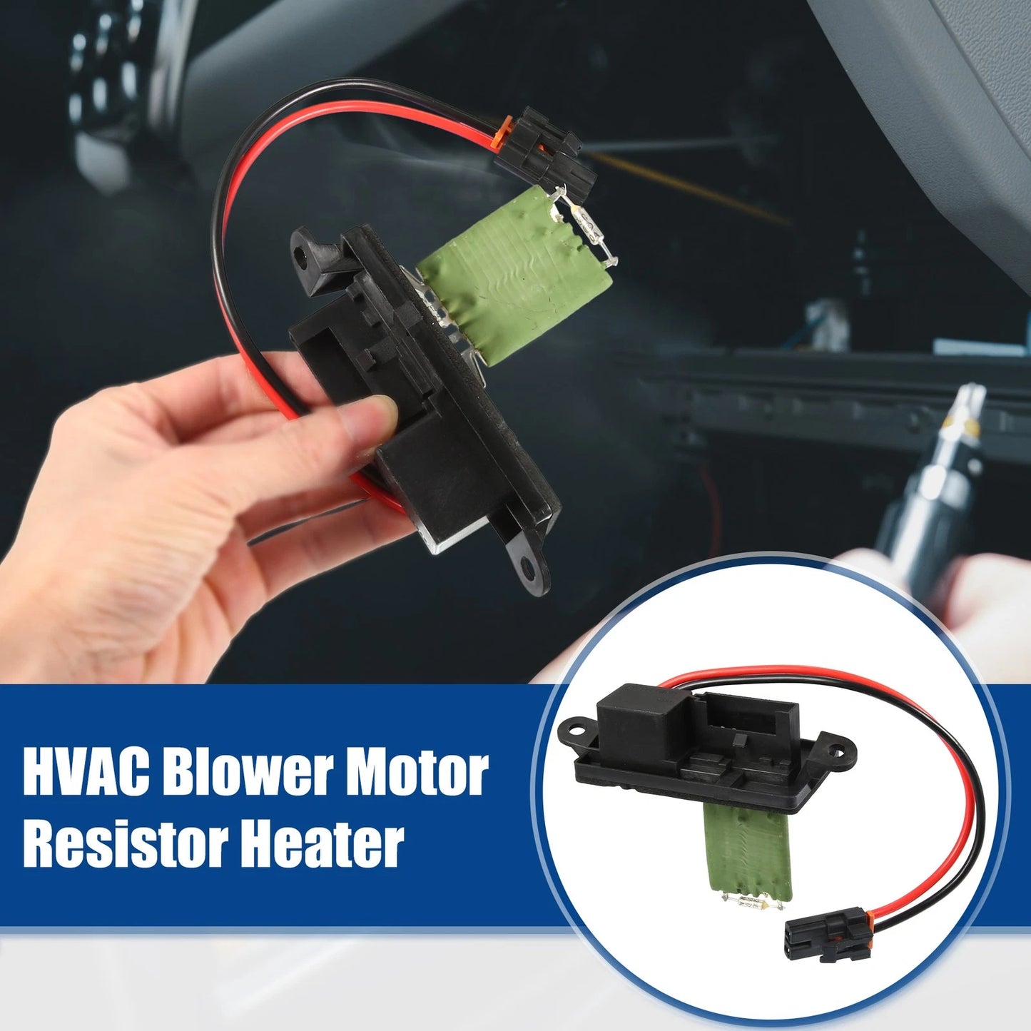HVAC Blower Motor Resistor for Chevrolet Silverado 1500 (1999–2006)