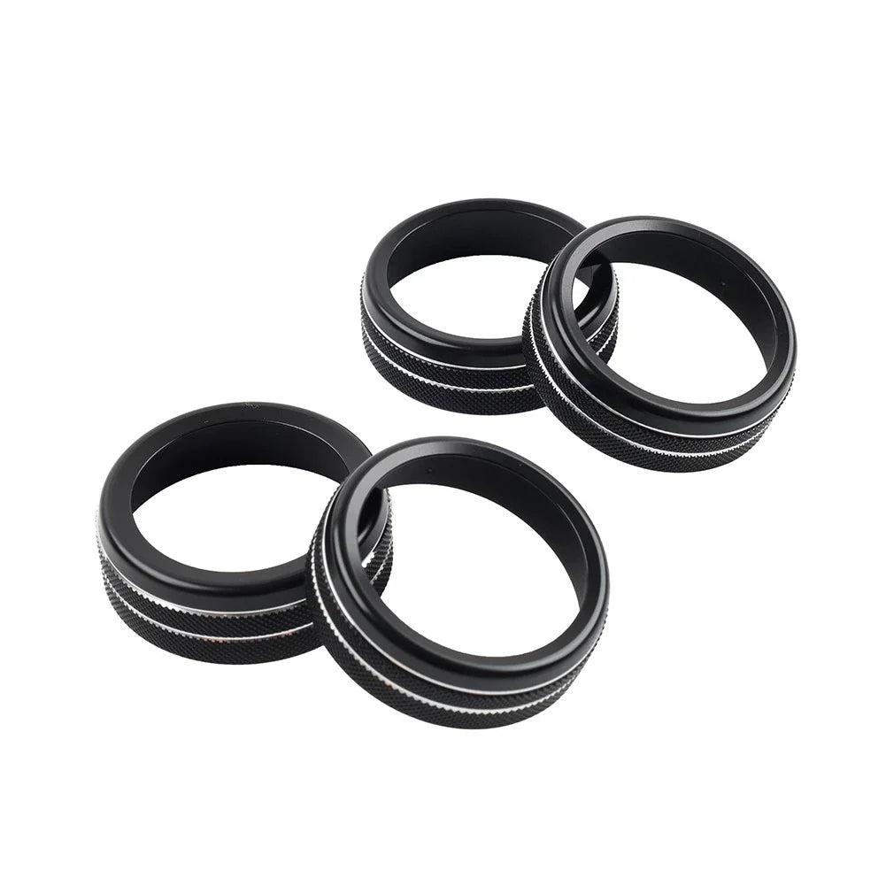AC Climate Control Knob Trim for Toyota Tacoma (2016-2023) Black