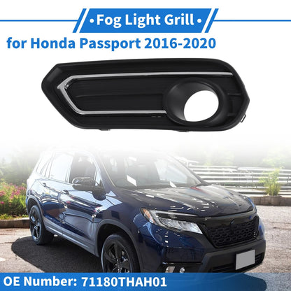 Front Left Fog Light Grill No. 71180THAH01 for Honda Passport (2016–2020)