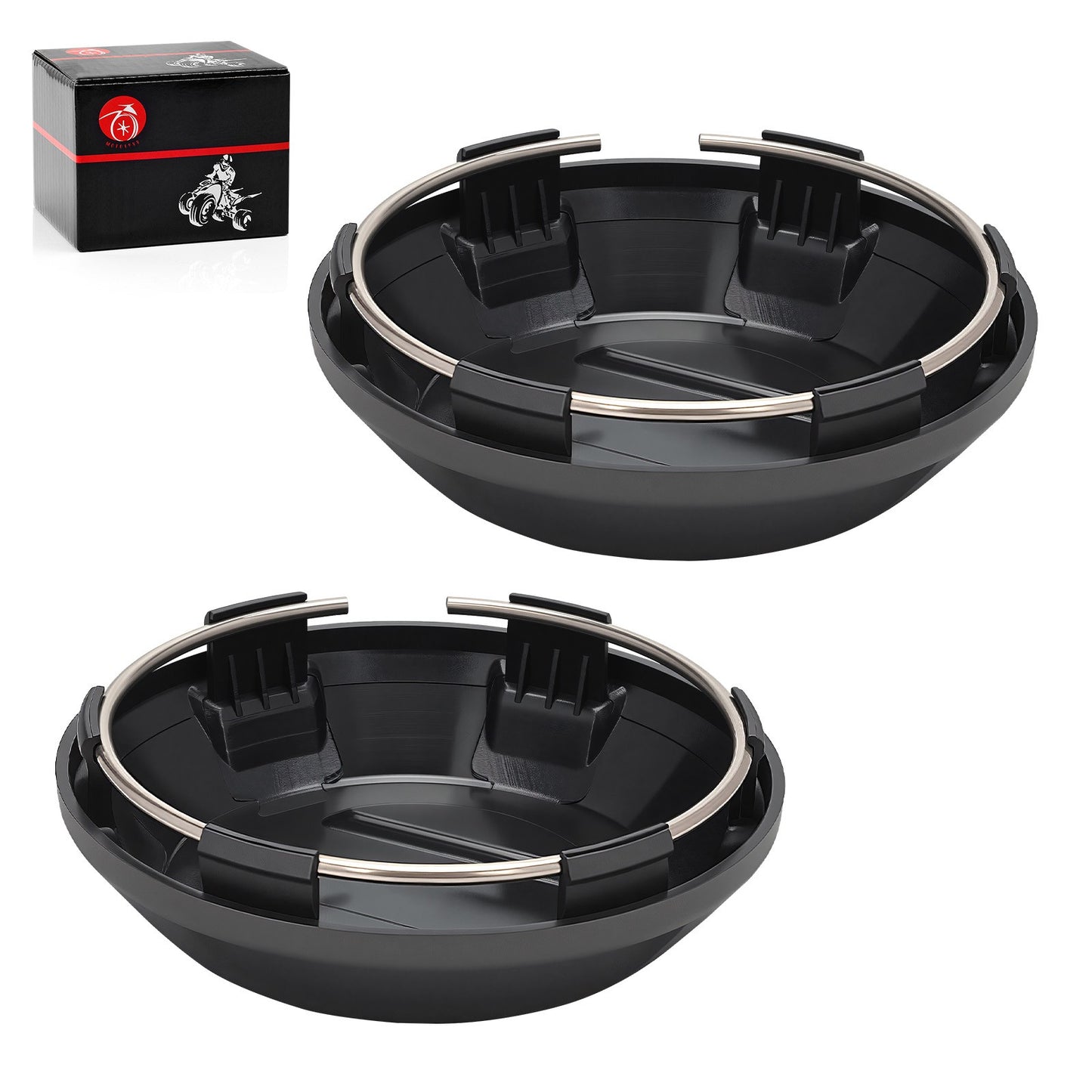 2X Center Hub Wheel Caps for Polaris RZR PRO XP (2021–2025)