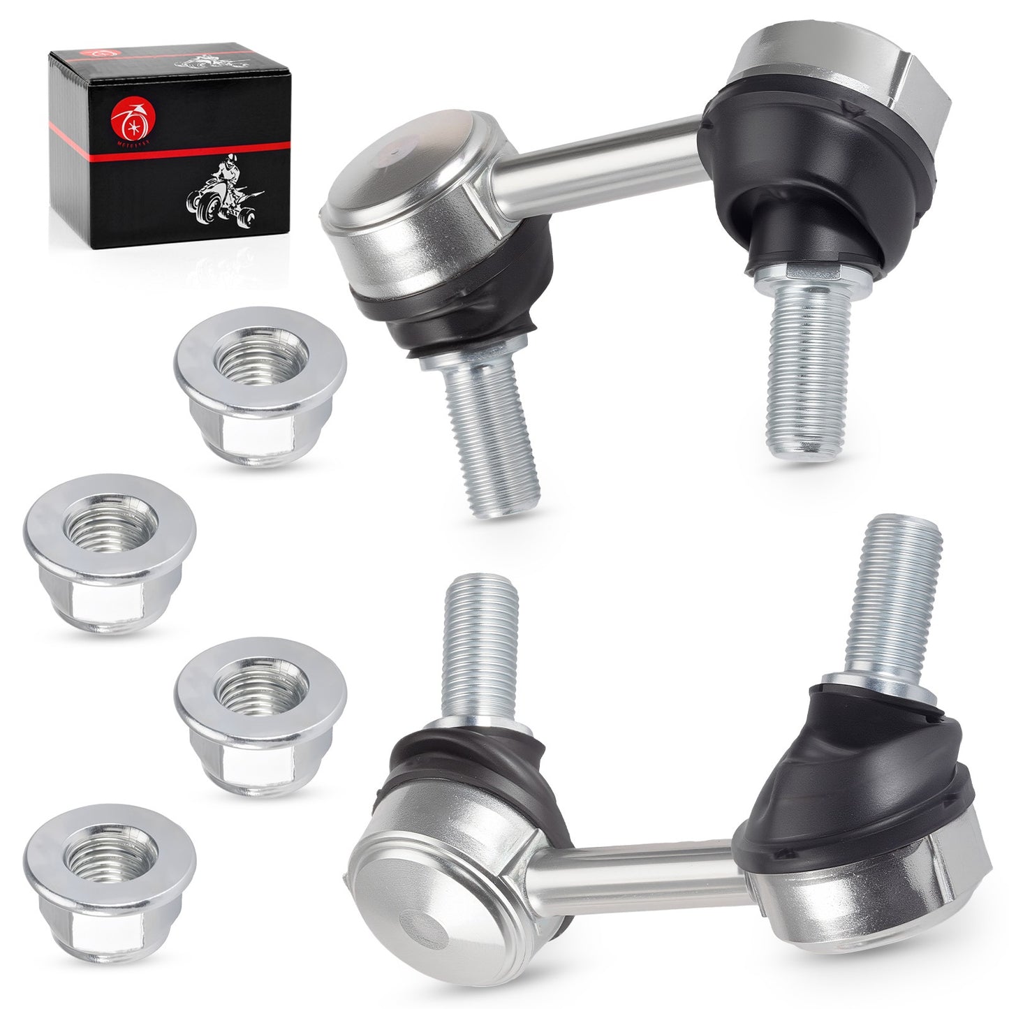 Set of 2 Front Sway Bar Stabilizer End Links for Can-Am Maverick X3 Max Turbo (2018–2024)