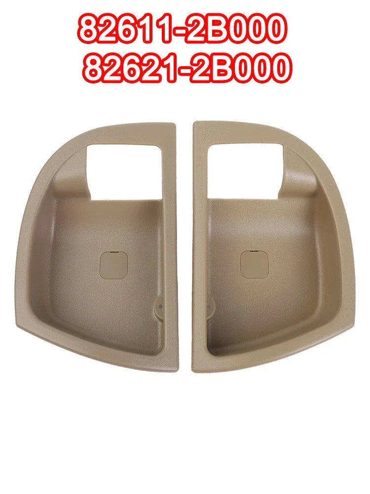 Pair Front Interior Door Handle Cover for Hyundai Santa Fe (2007–2012)