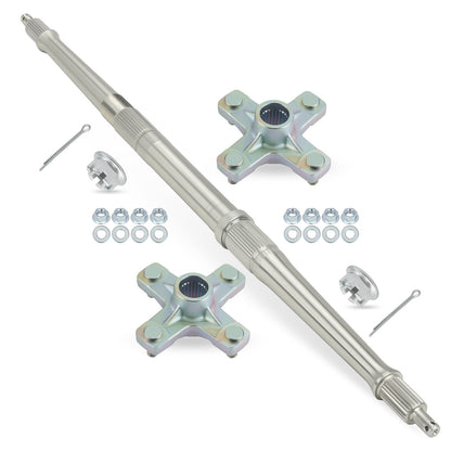 Rear Axle Shaft & Wheel Hubs for Yamaha Blaster (1988–2002)