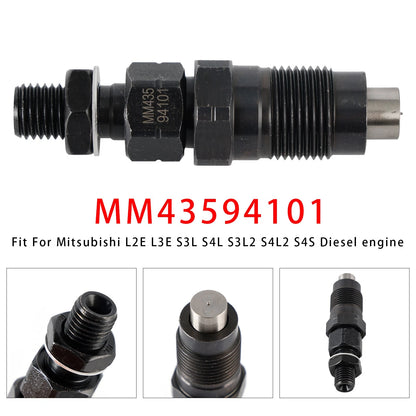 Fuel Injector for Mitsubishi L2E L3E S3L S4L S4L2 (MM43594101)