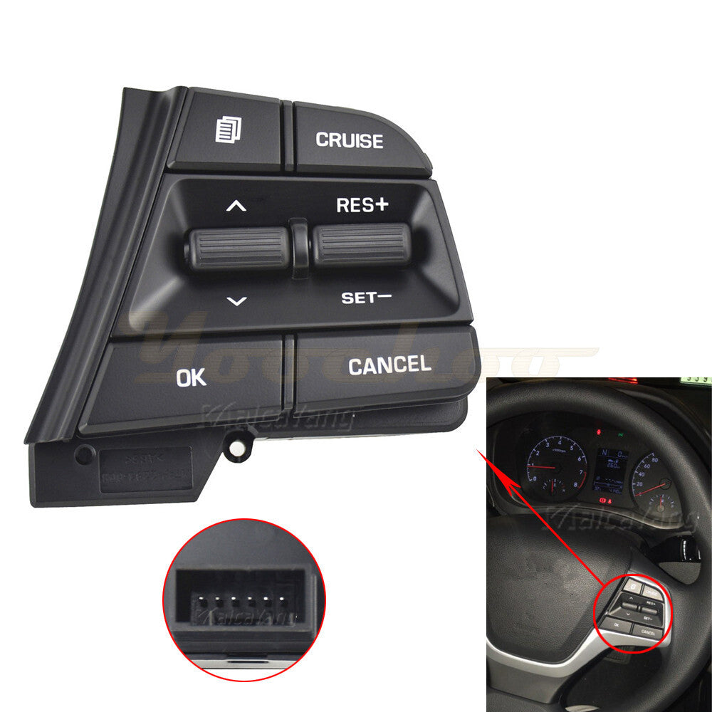 Cruise Control Switch Button for Hyundai Accent Elantra (2017–2018)