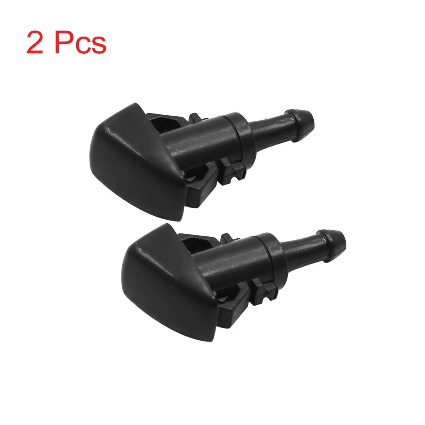 2 x Front Windshield Wiper Nozzles for GMC Envoy, Chevy Trailblazer (2002-2009)