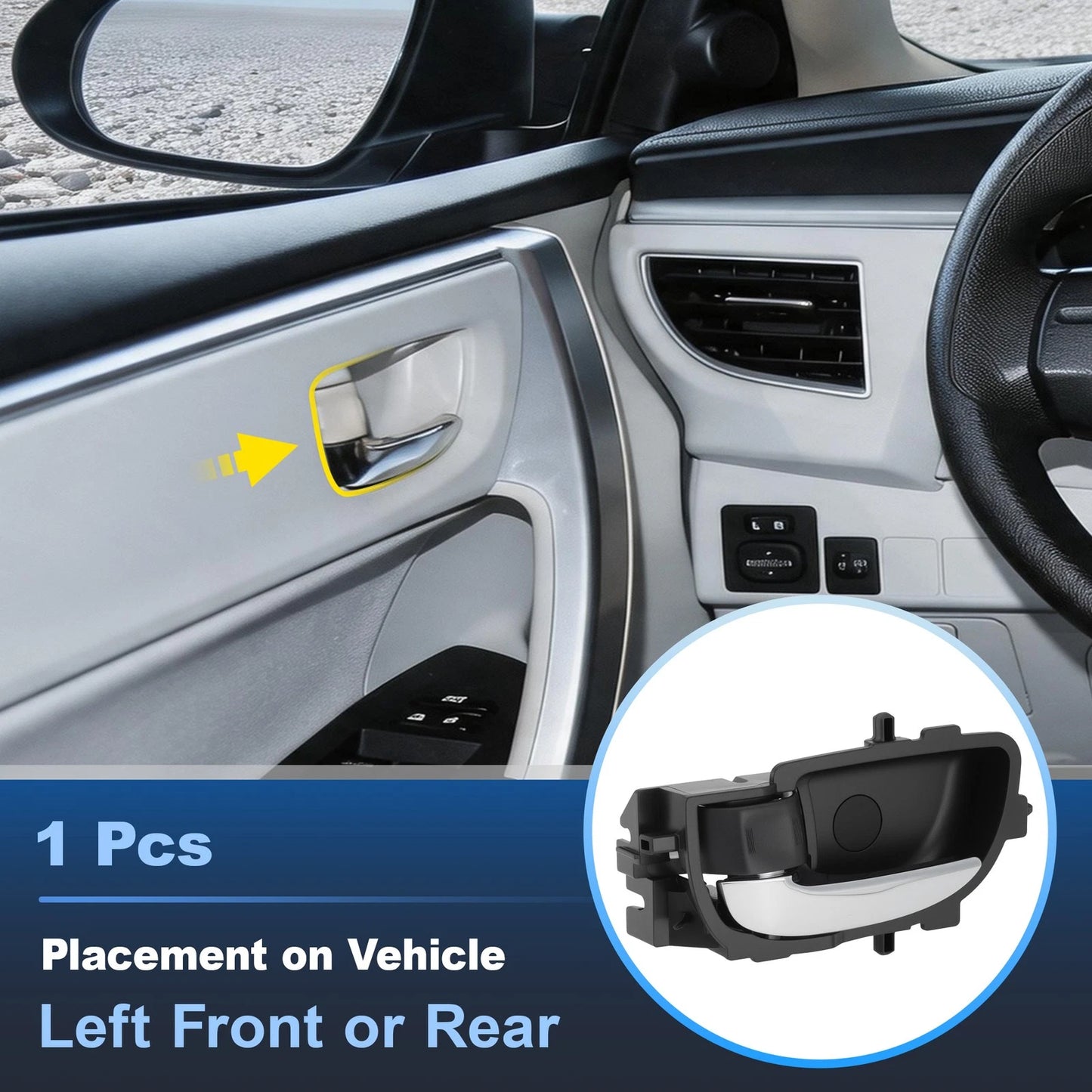 Interior Door Handle Left Front/Rear for Toyota Corolla (2014–2019) 6920602330