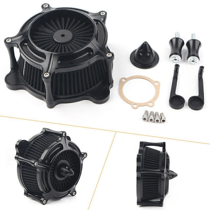 Turbine Air Cleaner Spike Intake Filter for Harley Softail (1993–2015)