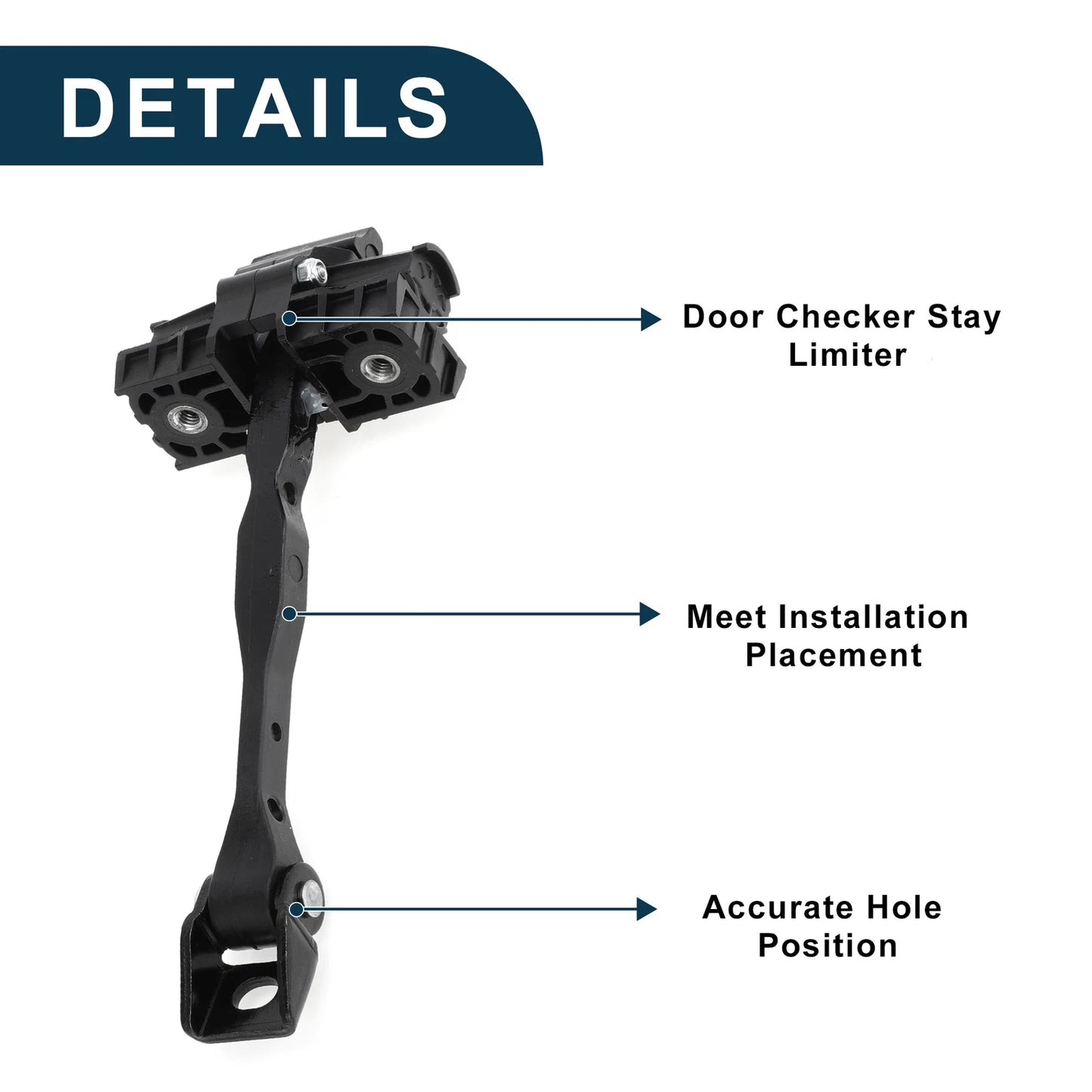 Door Check Strap Stopper No.8X4839249C for Audi A1 (2010–2018)