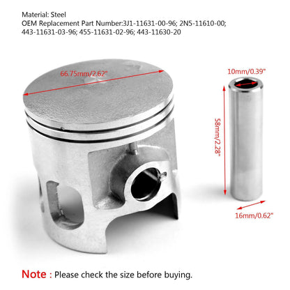 58mm Piston Cylinder Kit for Kawasaki KLX140 KLX150 (2010–2023)