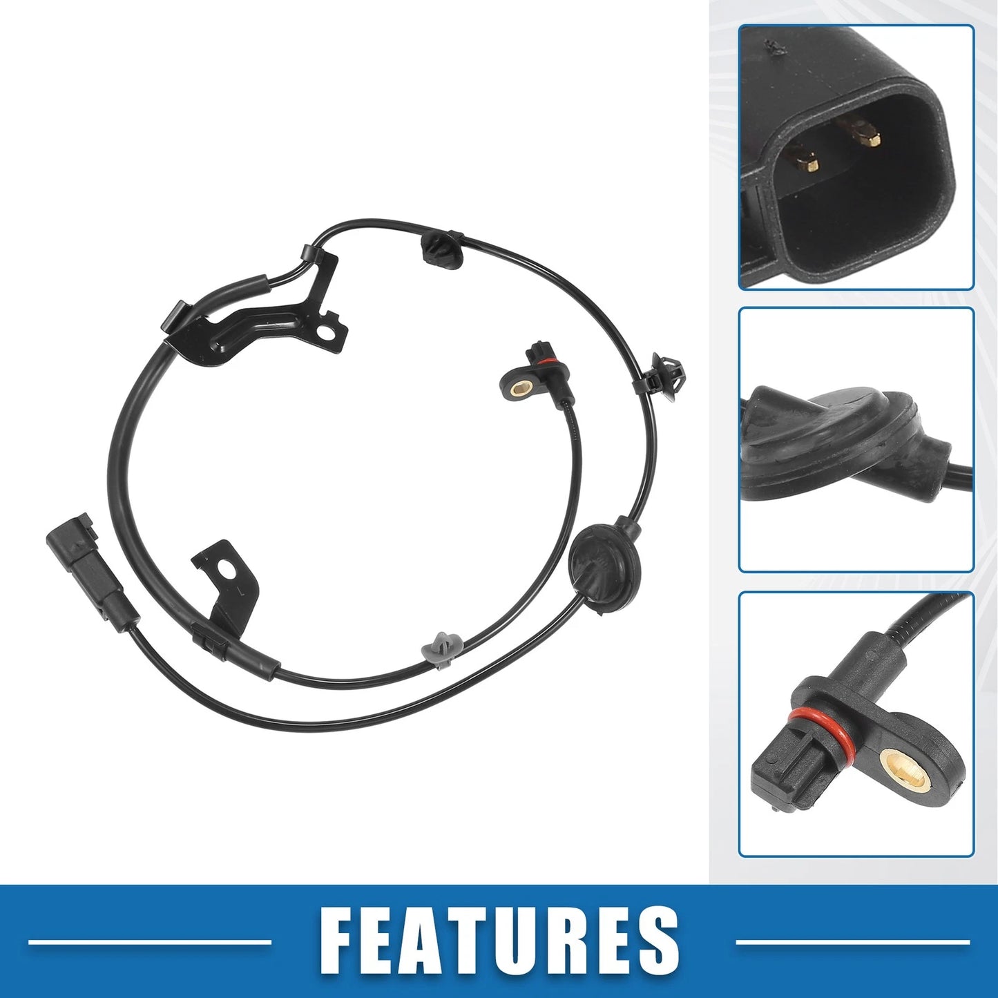 Rear Left ABS Wheel Speed Sensor No. 4670A579 for Mitsubishi Lancer Outlander (2003–2018)