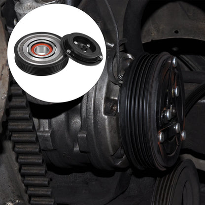 Set of 1 AC Compressor Clutch Kit Pulley Coil for Jeep Liberty (2009–2012)